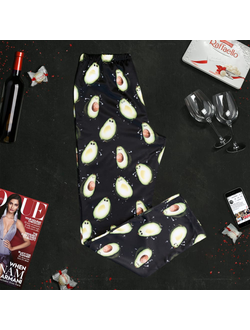 Шёлковые штаны "Avocado"