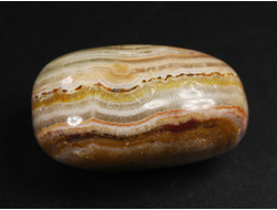 Оникс мраморный, галтовка, Пакистан (27*16*14 мм, 12,5 г) №35236