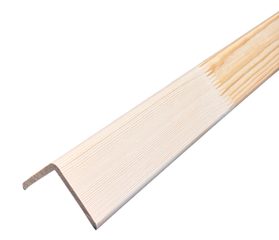 Угол деревянный клеёный 70х70 мм (3 метра)