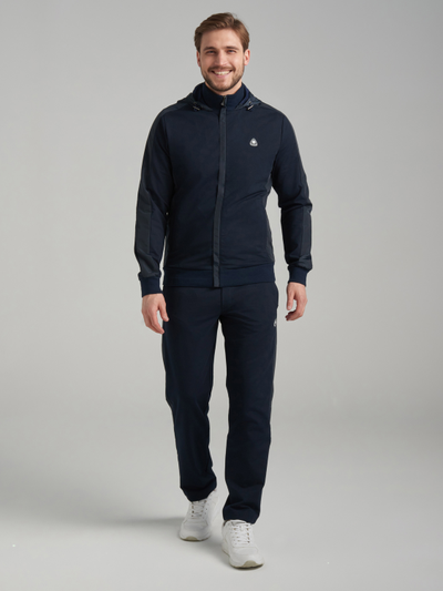 Спортивные костюмы мужские с капюшоном 11SKM-1761 RED-N-ROCK'S