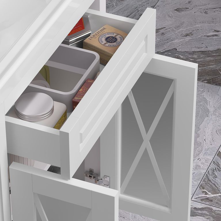 КОМПЛЕКТ МЕБЕЛИ ПАЛЕРМО 60 БЕЛЫЙ (АКЦИЯ)