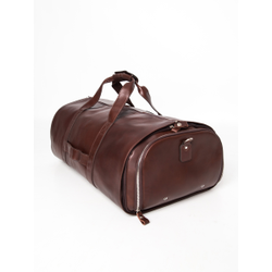 Кожаный портплед / дорожная сумка Milano Premium 
brown (арт. 4035-53)