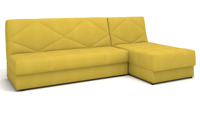 ДВУСПАЛЬНЫЙ РАСКЛАДНОЙ ПРУЖИННЫЙ УГЛОВОЙ ДИВАН-КРОВАТЬ НЕВАДА, НА НОЖКАХ, МЕТАЛЛОСКЕЛЕТ, СО СПАЛЬНЫМ МЕСТОМ И МЕХАНИЗМОМ КЛИК-КЛЯК, БЕЗ ПОДЛОКОТНИКОВ