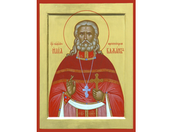 Илия (Илья) Бажанов, Священномученик, пресвитер. Рукописная икона.