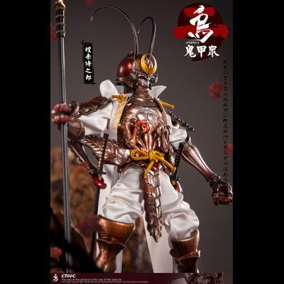 Самурай-кузнечик, медный - КОЛЛЕКЦИОННАЯ ФИГУРКА 1/12 Soldier - Gweitong series 2 (CT00C) - CROW TOYS