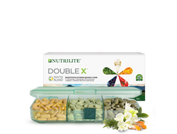 ЗДОРОВЬЕ КАЖДЫЙ ДЕНЬ    Nutrilite DOUBLE X с витаминами, минералами и фитонутриентами, 186 таб.