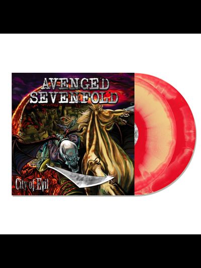 AVENGED SEVENFOLD - City Of Evil 2-LP 20th anniversary Swirl