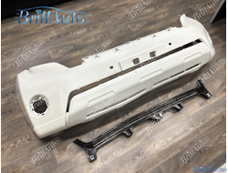Бампер Toyota Prado 150 белый 2013-2017