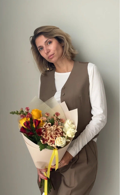 Букет цветов № 554