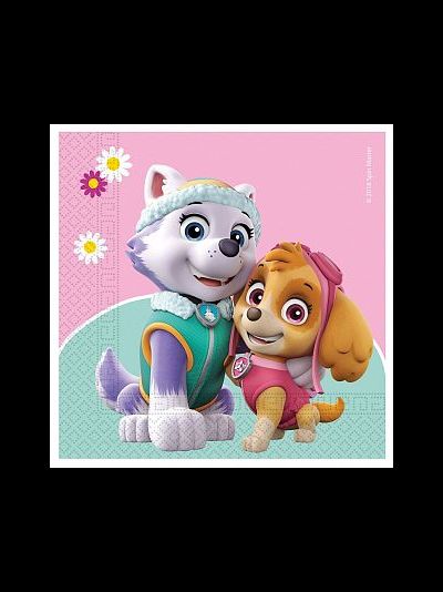 Салфетки &quot;Щенячий Патруль (дизайн для девочек)&quot; / Paw Patrol (Girl Design)