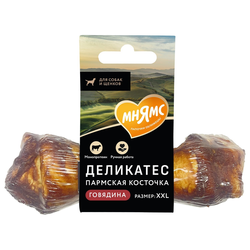 Лакомство Мнямс для собак Пармская косточка, размер XXL, 120 г