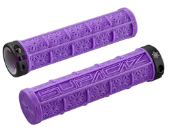 Грипсы Supacaz GRIZIPS MTB, 135 мм, фиолетовые
