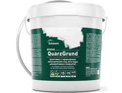 Грунт адгезионный с мраморным наполнителем REINMANN Status QuarzGrund 15 л