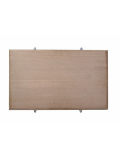 Доска разделочная бук 700*300*40 мм с метал. стяж.