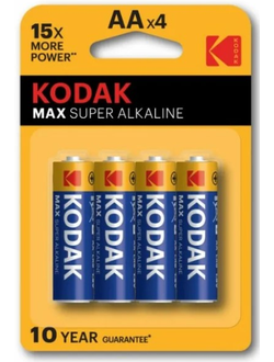 Батарейка щелочная Kodak AA 4шт