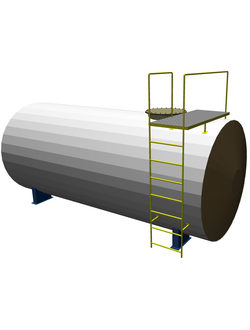 Резервуары стальные двустенные (РГСд)