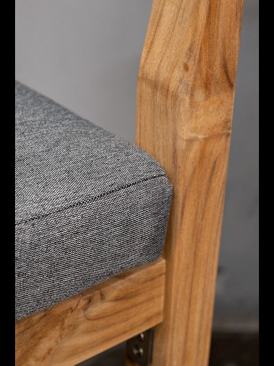 Кресло обеденное из тика Vento