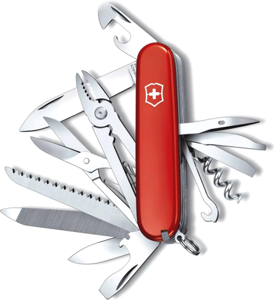 VICTORINOX Handyman 1.3773, 91 мм, 24 функций, красный