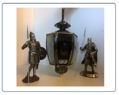 Xinweis. Уличная WiFi/LAN охранная видеокамера в корпусе уличного светильника, Full HD. 2Mp (XMeye/XMeye PRO)