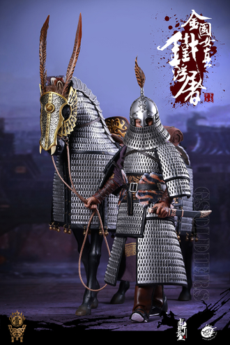 Коллекционная ФИГУРКА 1/6 scale The Jurchen Jin Dynasty Iron pagoda (DS001-A) POPTOYS