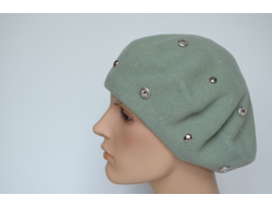 Берет Vizio 3633 BL мятный фетровый