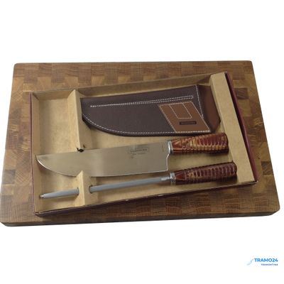 Tramontina Churrasco нож в ножнах и мусат -  21199/495