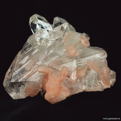 Апофиллит и стильбит. 57*55*35мм (ААА)