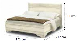 Кровать "Tiziano" 160х200 см