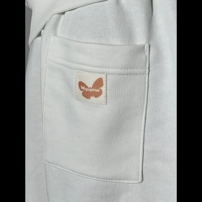 ШОРТЫ УНИСЕКС "ПРИЯТНО" БЕЛЫЕ