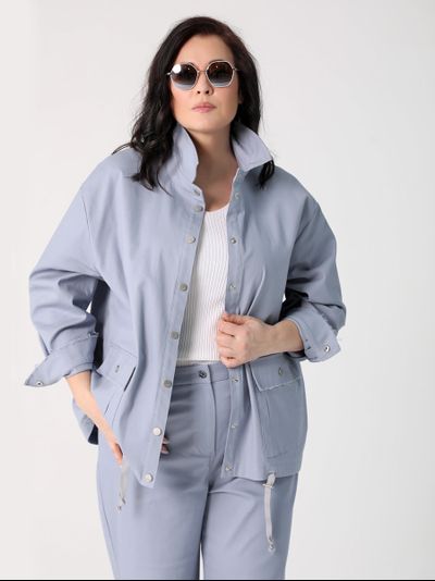 Куртка - Жакет 25230 голубой
