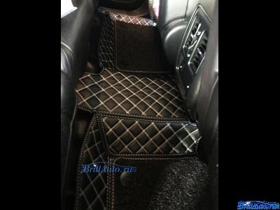 3D коврики в салон Jeep Grand Cherokee из экокожи