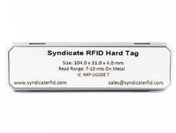 RFID метка UHF корпусная Syndicate HT10431, NXP UCODE 8, 104x31x4 мм
