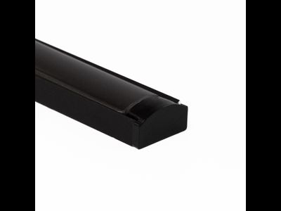 Алюминиевый профиль 4L-1506-S ANOD Black | Черный ANOD