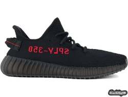 ADIDAS YEEZY BOOST 350 V2 ЧЕРНО-КРАСНЫЕ МУЖСКИЕ (35-45)