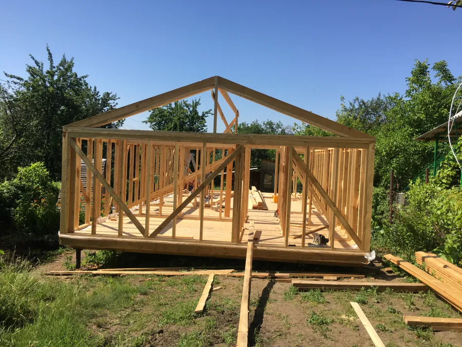 Сборка каркаса