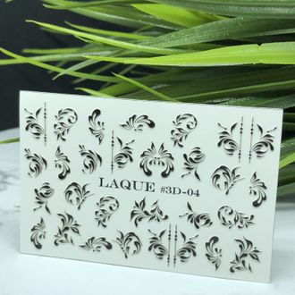 LAQUE STIKERS 3d04 черный