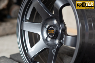 Комплект дисков R16 8,0J ET+28 5*100 RAYS Volk Racing TE37 SL Графит (D189)