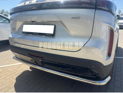 Защита заднего бампера угловая большая Папа Тюнинг d60 для Chery Tiggo 7L 2025-