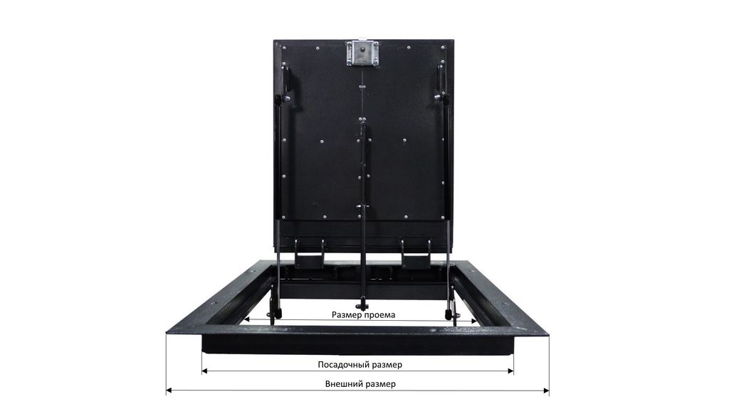 Схема люк напольный Стелс Утепленный