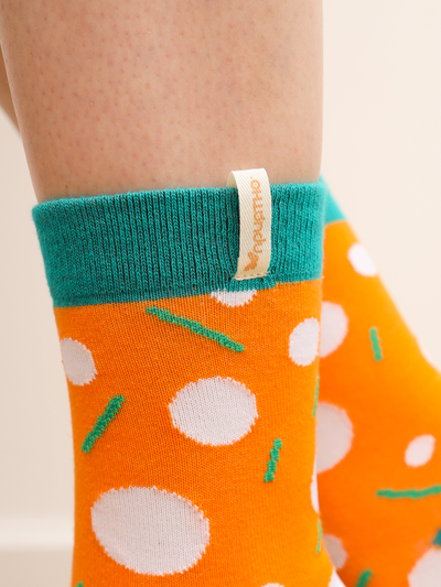 НОСКИ ПРИЯТНО "КРУГИ НА ОРАНЖЕВОМ"