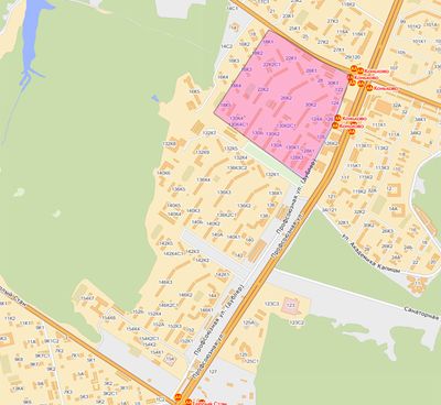 Ленинский пр-т - Ак.Бакулева (93 шт.)