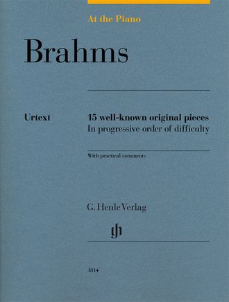 Серия "За фортепиано". Брамс. 15 известных пьес в порядке усложнения