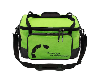 Термосумка СЛЕДОПЫТ Green Line Pro, 34 л, зеленая