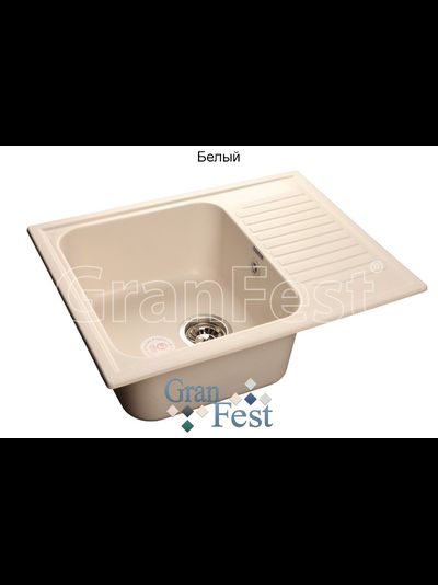 Керамическая мойка Granfest Гранфест GF-S645L реверсивная 1 секционная мойка