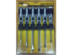 Набор отверток 6 предметов PH1x100, PH2x125, PH3x150, SL3x100, SL6x125, SL8x150