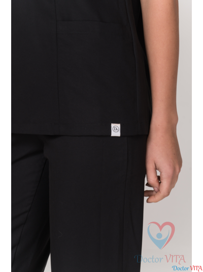 Брюки DR.SUPER "Stars" черные