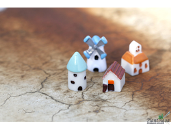 Комплект декораций для флорариума "Поселение"