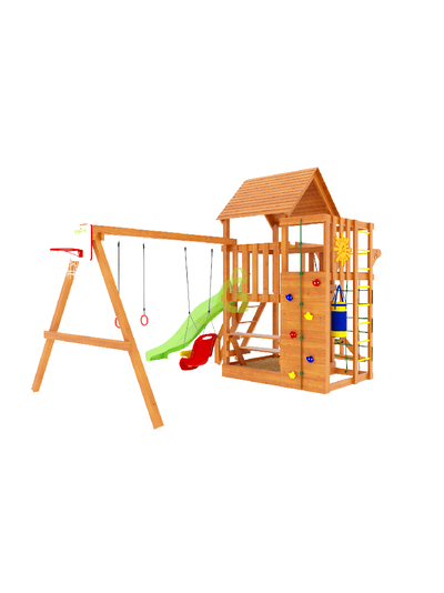 Детская площадка IgraGrad Крафт Pro 4 (скат 2,2)