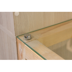 (КРО-5) Прилавок рабочий "KREUZ", со стеклянной витриной