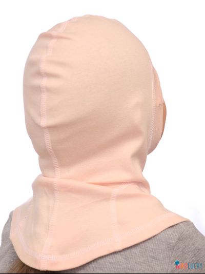 Шапка-шлем 23301-02 95%хлопок 5%лайкра, бежевый 50-52